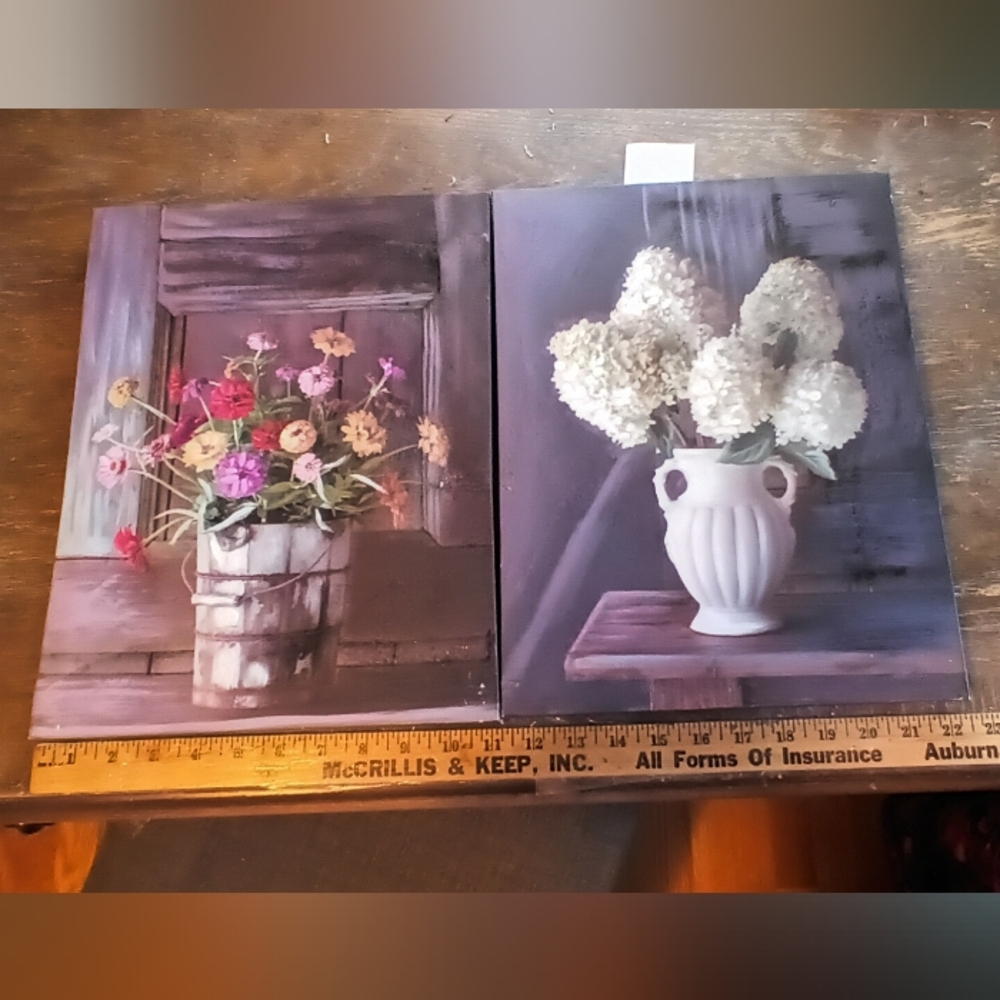 Beautiful floral paintings by paperwhites